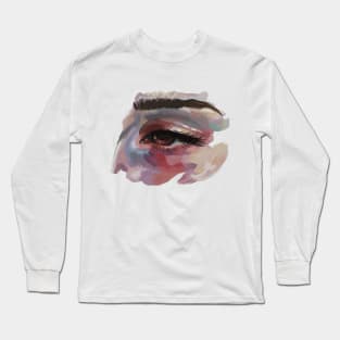 Colorful and sad eye. Long Sleeve T-Shirt